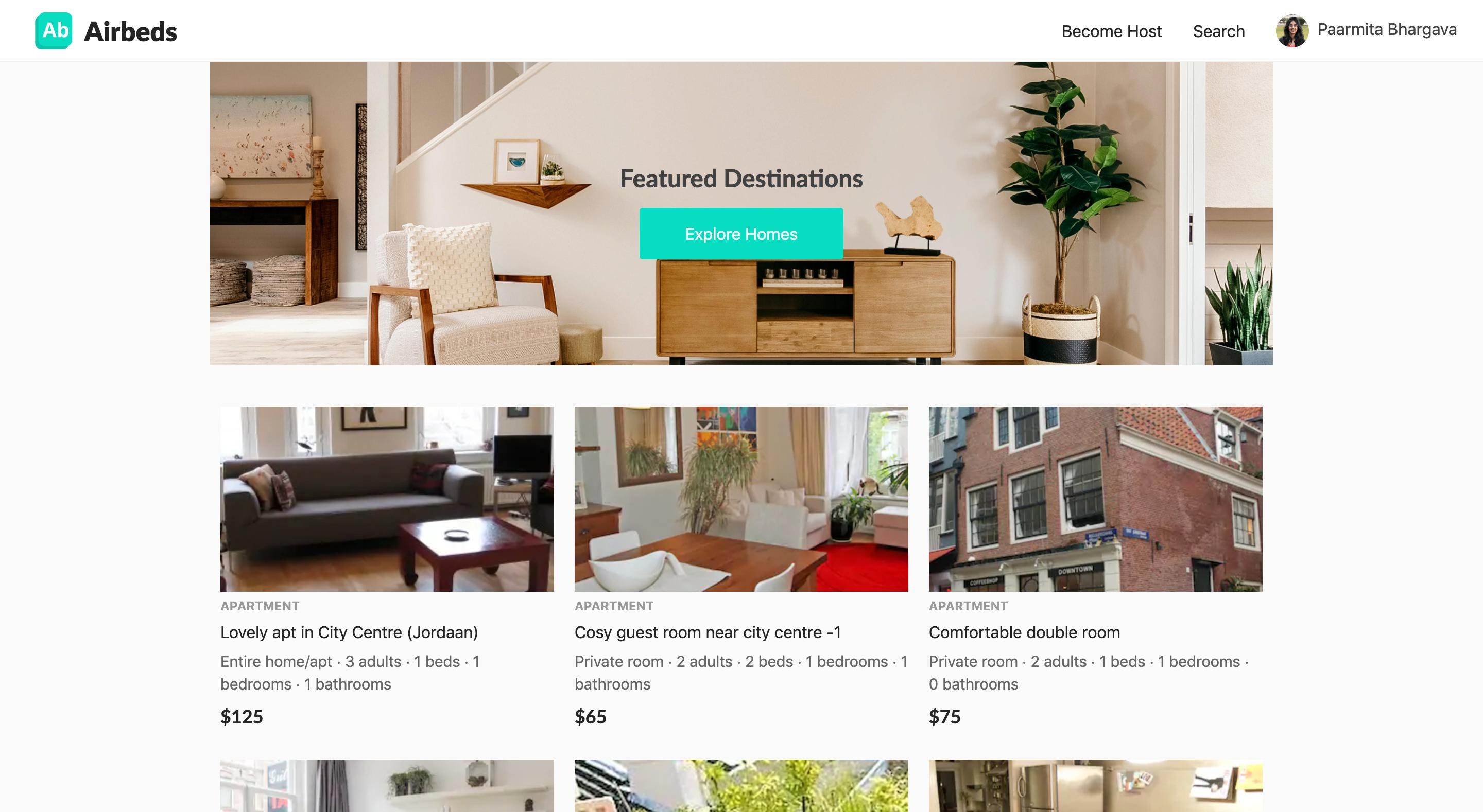 Marketplace search hero